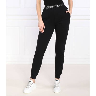 Philipp Plein Spodnie dresowe Regular Fit czarny XS Philipp Plein Spodnie dresowe Regular Fit czarny XS
