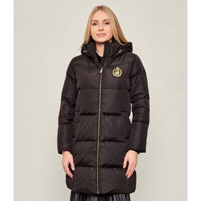 Polo Ralph Lauren LAUREN RALPH LAUREN Puchowy płaszcz czarny M Polo Ralph Lauren LAUREN RALPH LAUREN Puchowy płaszcz czarny M