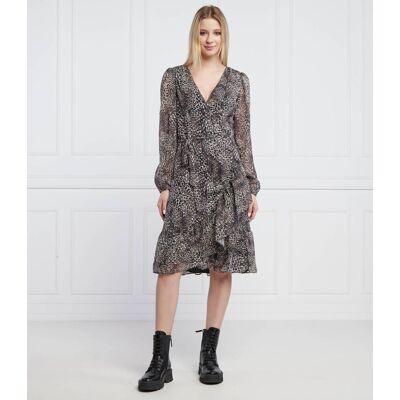 Guess Sukienka NINA brązowy S Guess Sukienka NINA brązowy S