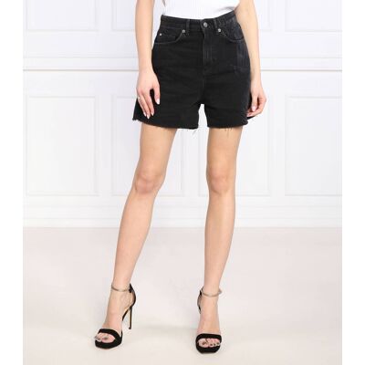 Guess Szorty MANOLA Regular Fit czarny 25 Guess Szorty MANOLA Regular Fit czarny 25