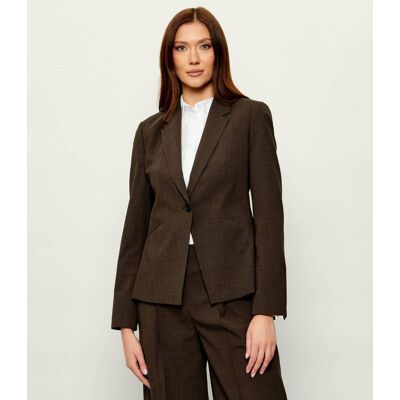 Boss BLACK Wełniana marynarka Jia9 Slim Fit brązowy 36 Boss BLACK Wełniana marynarka Jia9 Slim Fit brązowy 36