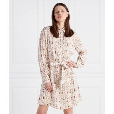 Marciano Guess Sukienka z paskiem brązowy 40 Marciano Guess Sukienka z paskiem brązowy 40
