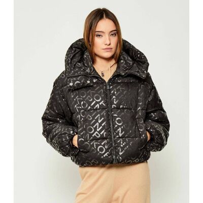 Pinko Kurtka INFUSO Regular Fit czarny XL Pinko Kurtka INFUSO Regular Fit czarny XL