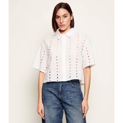 Anine Bing Koszula LINCOLN Loose fit biały XS Anine Bing Koszula LINCOLN Loose fit biały XS