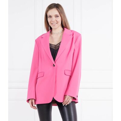 Samsøe Samsøe Marynarka Oversize fit różowy M Samsøe Samsøe Marynarka Oversize fit różowy M