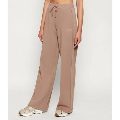 Guess ACTIVE Spodnie dresowe OCTAVIA Relaxed fit beżowy S Guess ACTIVE Spodnie dresowe OCTAVIA Relaxed fit beżowy S