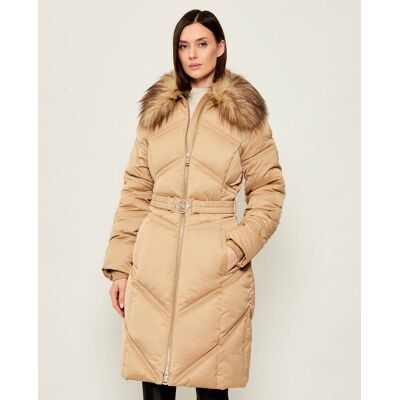 Guess Kurtka ALIENOR Regular Fit brązowy L Guess Kurtka ALIENOR Regular Fit brązowy L