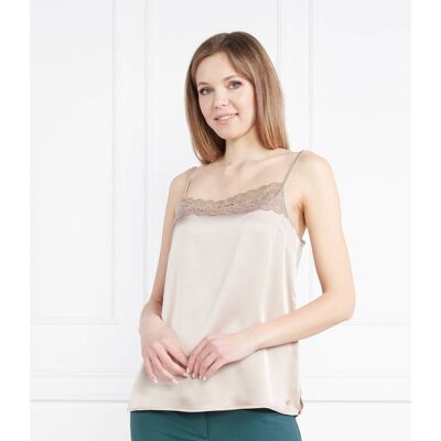 Marc Cain Top Regular Fit brązowy 36 Marc Cain Top Regular Fit brązowy 36