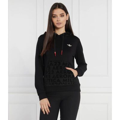 Aeronautica Militare Bluza Regular Fit czarny XS Aeronautica Militare Bluza Regular Fit czarny XS