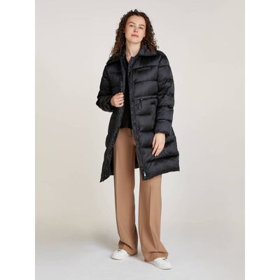 Calvin Klein Satynowa kurtka Regular Fit czarny M Calvin Klein Satynowa kurtka Regular Fit czarny M