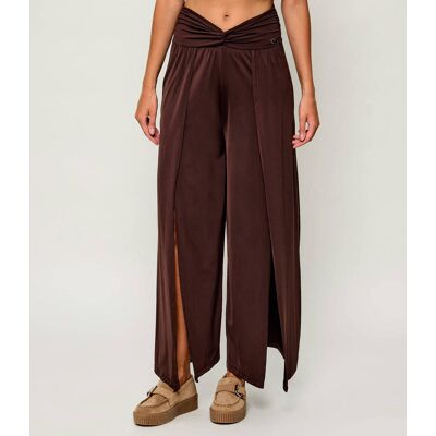 Giorgio Armani Emporio Armani Spodnie Relaxed fit brązowy M Giorgio Armani Emporio Armani Spodnie Relaxed fit brązowy M