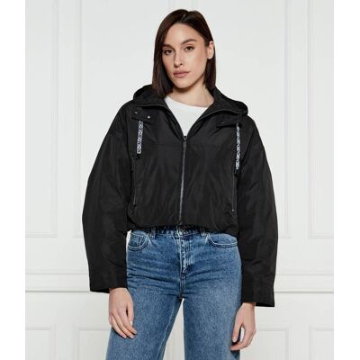 Michael Kors Kurtka Cropped Fit czarny L Michael Kors Kurtka Cropped Fit czarny L