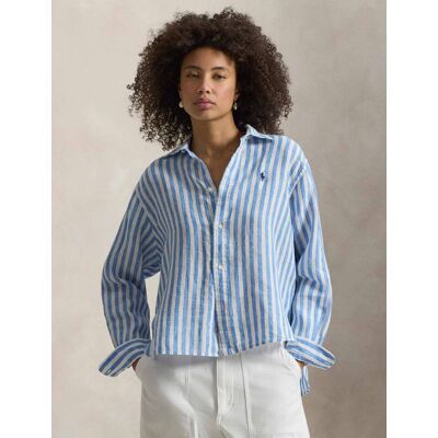 Polo Ralph Lauren Lniana koszula Relaxed fit biały XL Polo Ralph Lauren Lniana koszula Relaxed fit biały XL