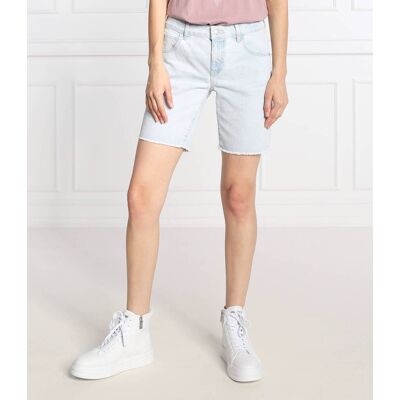 Guess Szorty BOYFRIEND Regular Fit błękitny 25 Guess Szorty BOYFRIEND Regular Fit błękitny 25