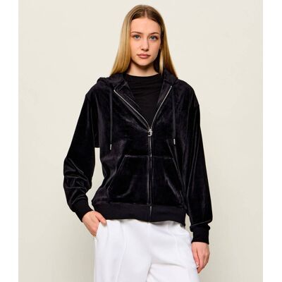 Juicy Couture Bluza HALAN Regular Fit czarny M Juicy Couture Bluza HALAN Regular Fit czarny M