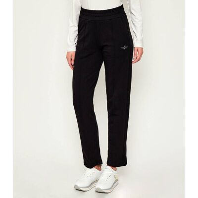 Aeronautica Militare Spodnie dresowe Regular Fit czarny XS Aeronautica Militare Spodnie dresowe Regular Fit czarny XS
