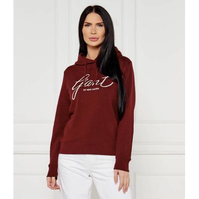 Gant Bluza Regular Fit bordowy L Gant Bluza Regular Fit bordowy L