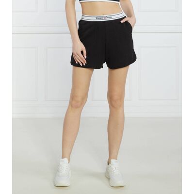 Tommy Jeans Szorty Regular Fit czarny XS Tommy Jeans Szorty Regular Fit czarny XS