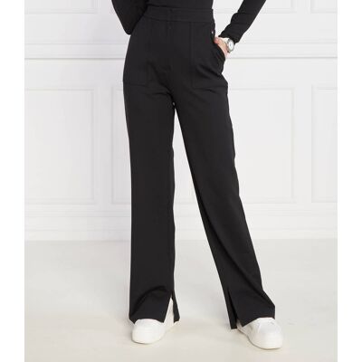 Calvin Klein Jeans Spodnie dresowe MILANO flare fit czarny XS Calvin Klein Jeans Spodnie dresowe MILANO flare fit czarny XS