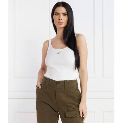 OFF-WHITE Top Regular Fit biały 40 OFF-WHITE Top Regular Fit biały 40