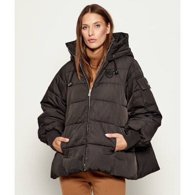 Pinko Kurtka CRUSCA Loose fit czarny M Pinko Kurtka CRUSCA Loose fit czarny M