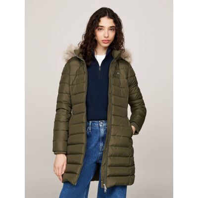 Tommy Jeans Puchowa kurtka Slim Fit khaki M Tommy Jeans Puchowa kurtka Slim Fit khaki M