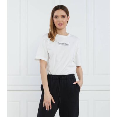 Calvin Klein T-shirt Regular Fit biały S Calvin Klein T-shirt Regular Fit biały S