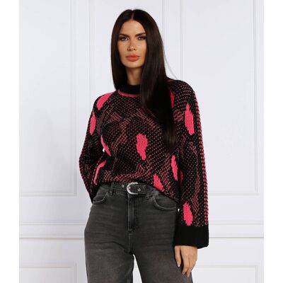 Marc Cain Wełniany sweter Regular Fit czarny 34 Marc Cain Wełniany sweter Regular Fit czarny 34
