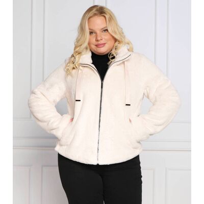 Persona by Marina Rinaldi Kurtka ECCELSO Plus size Regular Fit biały 44 Persona by Marina Rinaldi Kurtka ECCELSO Plus size Regular Fit biały 44