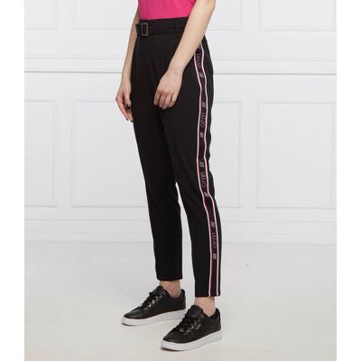Liu Jo Sport Spodnie Regular Fit high waist czarny S Liu Jo Sport Spodnie Regular Fit high waist czarny S