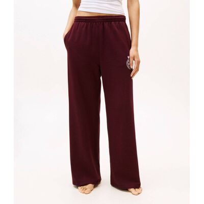 Tommy Hilfiger Spodnie dresowe Relaxed fit bordowy S Tommy Hilfiger Spodnie dresowe Relaxed fit bordowy S