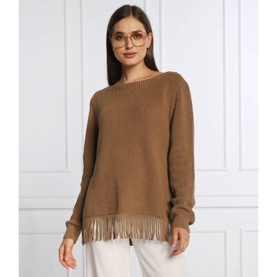 RIANI Sweter Regular Fit camel 34 RIANI Sweter Regular Fit camel 34