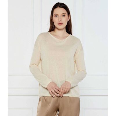Marc O' Polo Sweter Oversize fit beżowy S Marc O' Polo Sweter Oversize fit beżowy S