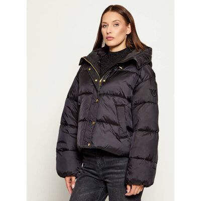 Pinko Kurtka IMPASTO IMBOTTITO Regular Fit czarny M Pinko Kurtka IMPASTO IMBOTTITO Regular Fit czarny M
