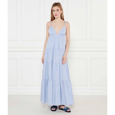 Twinset U&B; Sukienka błękitny L Twinset U&B; Sukienka błękitny L
