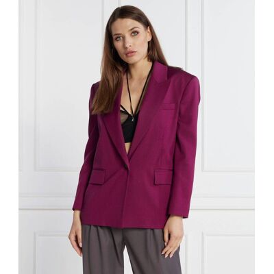 Pinko Wełniana marynarka Regular Fit fuksja 36 Pinko Wełniana marynarka Regular Fit fuksja 36