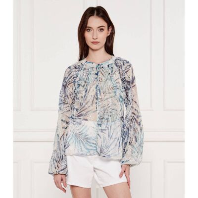 Guess Koszula DANILE Loose fit niebieski S Guess Koszula DANILE Loose fit niebieski S