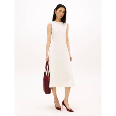 Tommy Hilfiger Sukienka kremowy XL Tommy Hilfiger Sukienka kremowy XL