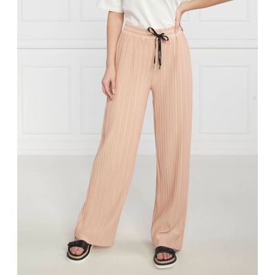 Liu Jo Sport Spodnie Relaxed fit high waist brzoskwiniowy L Liu Jo Sport Spodnie Relaxed fit high waist brzoskwiniowy L