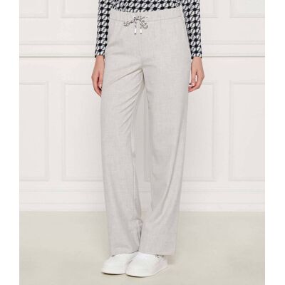 Marc Cain Spodnie WASHINGTON Regular Fit szary 42 Marc Cain Spodnie WASHINGTON Regular Fit szary 42