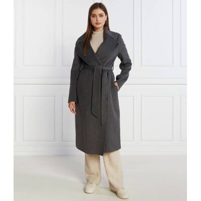 Polo Ralph Lauren LAUREN RALPH LAUREN Wełniany płaszcz z dodatkiem kaszmiru Regular Fit grafitowy XL Polo Ralph Lauren LAUREN RALPH LAUREN Wełniany płaszcz z dodatkiem kaszmiru Regular Fit grafitowy XL