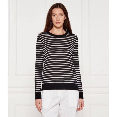 Michael Kors Wełniany sweter Regular Fit czarny S Michael Kors Wełniany sweter Regular Fit czarny S