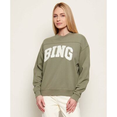 Anine Bing Bluza Regular Fit zielony XS Anine Bing Bluza Regular Fit zielony XS