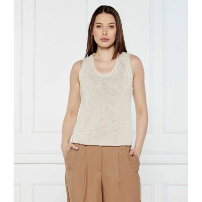 Marc O' Polo Top Regular Fit beżowy L Marc O' Polo Top Regular Fit beżowy L