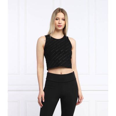 DKNY Sport Top Cropped Fit czarny XS DKNY Sport Top Cropped Fit czarny XS