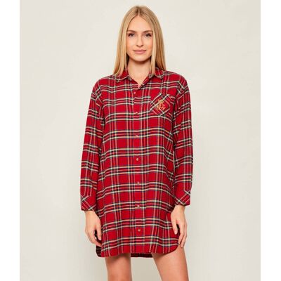 Polo Ralph Lauren LAUREN RALPH LAUREN Koszula nocna Loose fit czerwony XS Polo Ralph Lauren LAUREN RALPH LAUREN Koszula nocna Loose fit czerwony XS