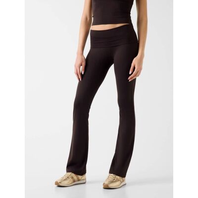 Guess ACTIVE Legginsy LOTUS Slim Fit brązowy L Guess ACTIVE Legginsy LOTUS Slim Fit brązowy L
