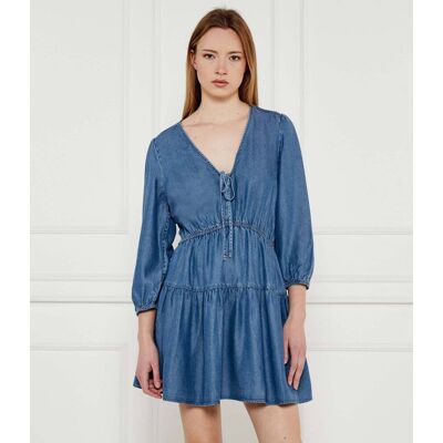 Tommy Jeans Sukienka niebieski L Tommy Jeans Sukienka niebieski L