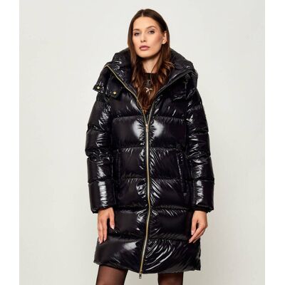 Moose Knuckles Puchowy płaszcz czarny L Moose Knuckles Puchowy płaszcz czarny L