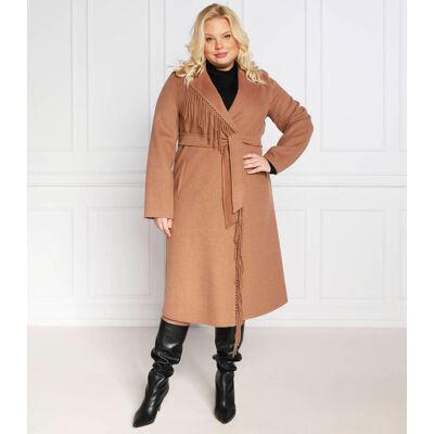 Persona by Marina Rinaldi Płaszcz TABARRO Plus size camel 42 Persona by Marina Rinaldi Płaszcz TABARRO Plus size camel 42